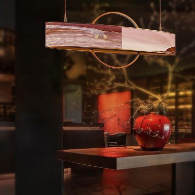 Đèn sơn mài Nguyệt Hoàn Trường Đăng