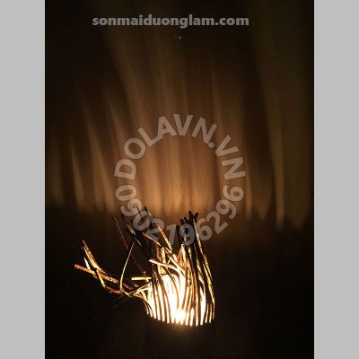 Đèn sơn mài Noãn Hà Bích Ánh