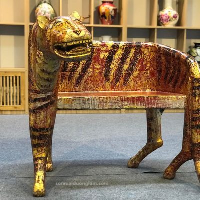 Ghế sơn mài Kim Hổ Ỷ