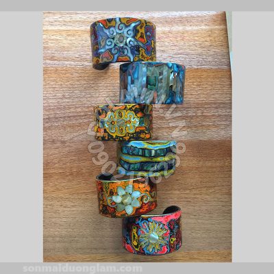 Trang sức sơn mài Loa Điền Vũ Quang Xuyến