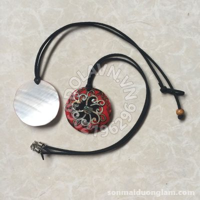 Trang sức sơn mài Minh Nguyệt Chu Vân Song Bội