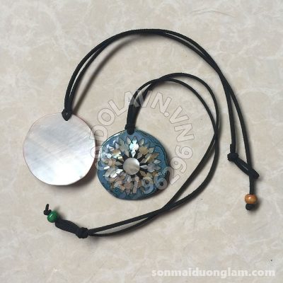 Trang sức sơn mài Thanh Liên Tố Nguyệt Bội