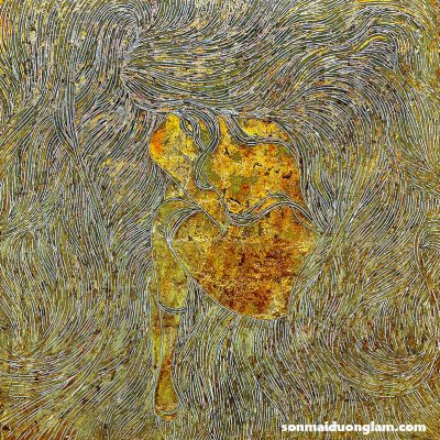 Tranh sơn mài Kim Mộng