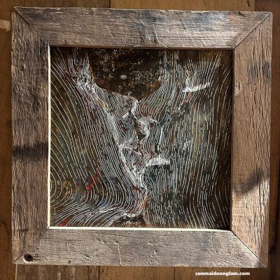 Tranh sơn mài Vĩnh Vấn