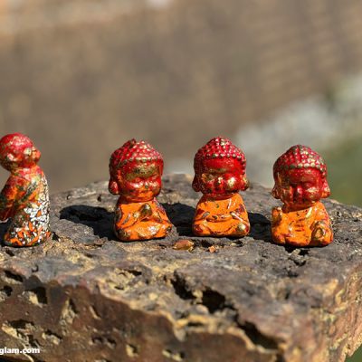 Alternative view of Tượng sơn mài Kim tất tứ đồng