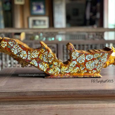 Tượng sơn mài Trường Sơn Ngưu Tượng